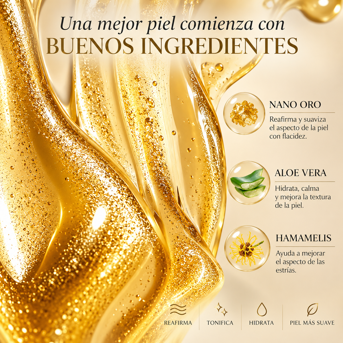 Velcella Gel Oro Reafirmante Crio-Termo
