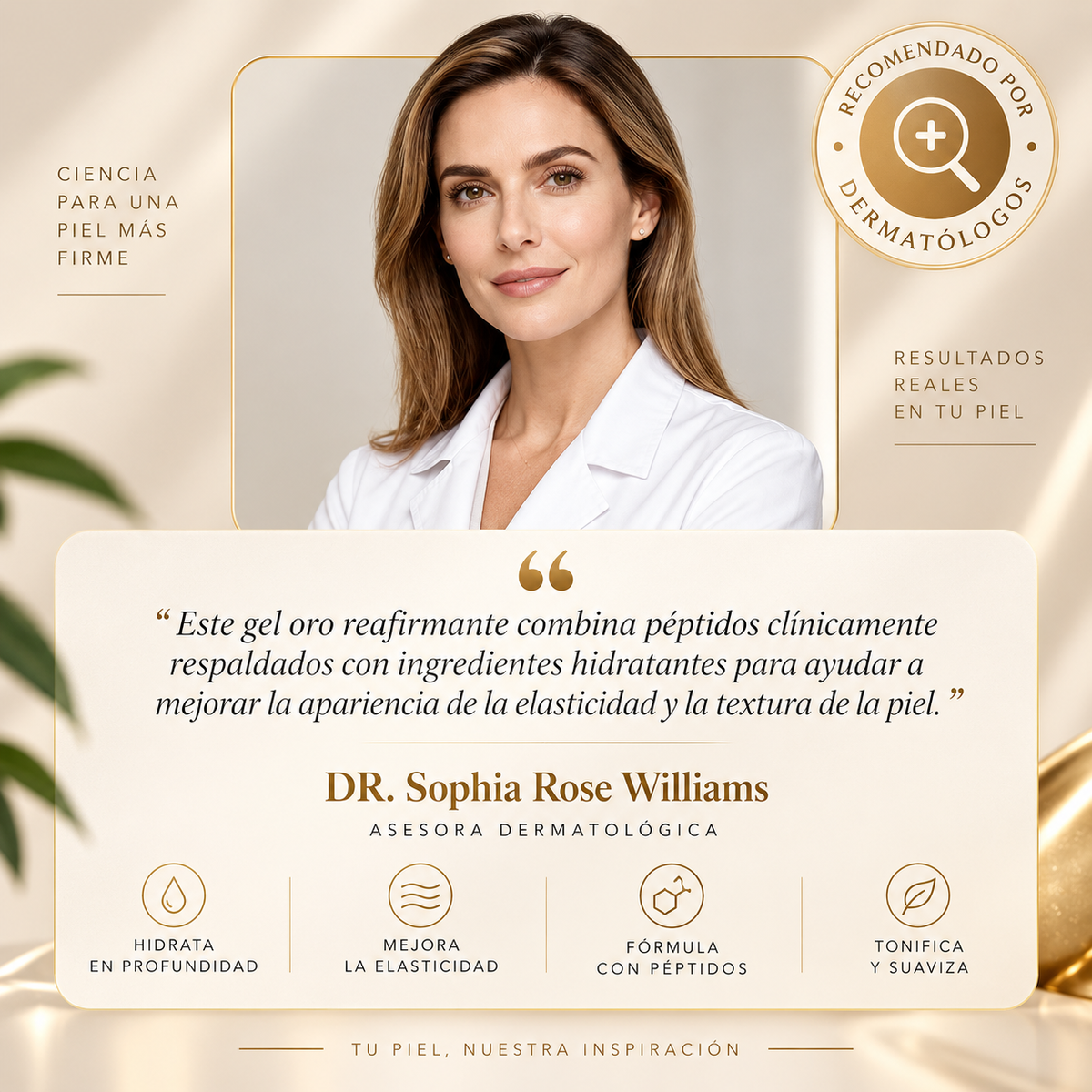 Velcella Gel Oro Reafirmante Crio-Termo